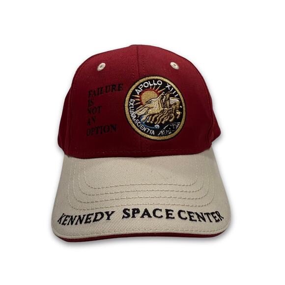 Vintage Kennedy Space Center Apollo XIII "Failure is not an option" Baseball Cap - Picture 1 of 8